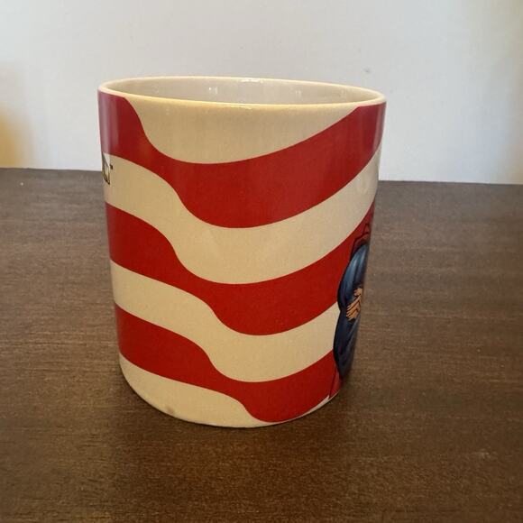 VTG Superman Large Coffee Mug Warner Bros. Studio Store Exclusive DC Comics 2001 - Picture 6 of 15